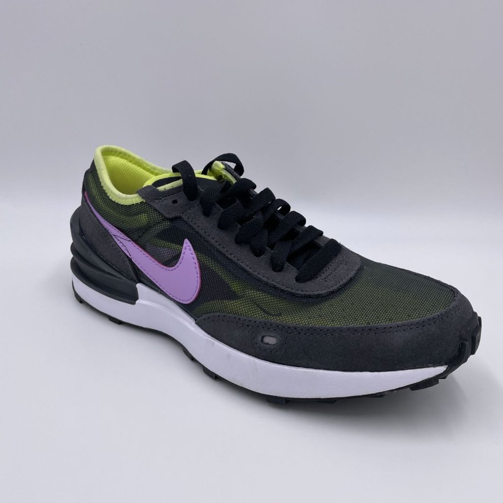 Nike Waffle One Black / Lilac / Lemon Womens Shoes - Picture 7 of 8